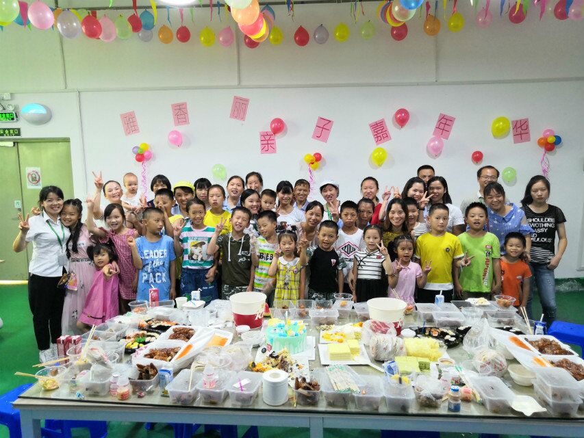 当生产旺季迎来小候鸟，蜜桃在线视频精品百忙之中为员工举办亲子活动